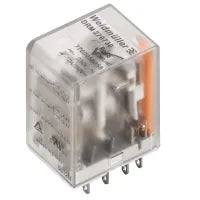 DRM270024LD Relevador 8 pines 24VCD 2CO 2NA2NC AgNi 10A 250V Con LED + Diodo