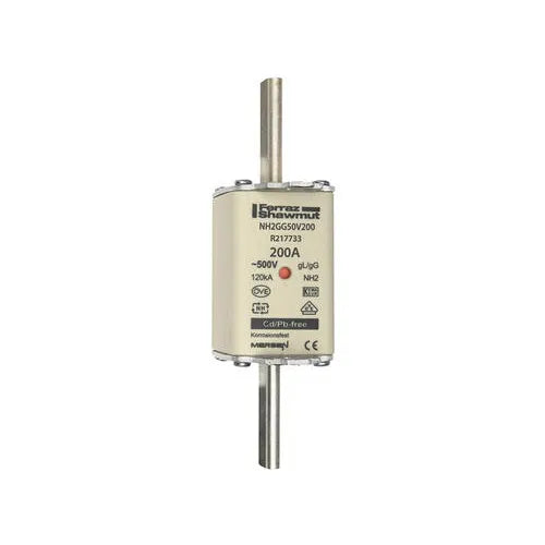 Fusible de uso general tipo NH Clase gG  200A 500-690V 120kA Tamaño 2