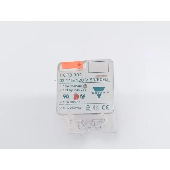RELE INDUS 8PIN 10A C/LED 220VCA G200
