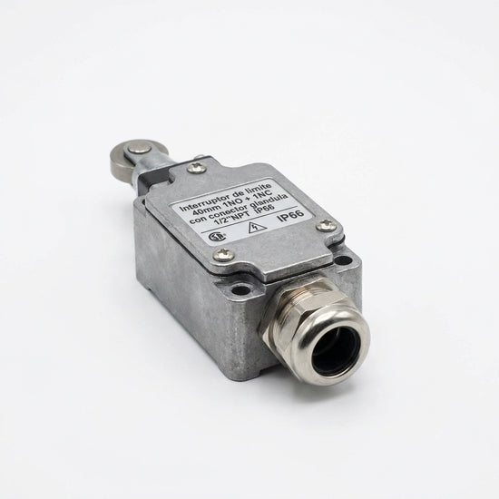 Interruptor de limite 40mm 1NO + 1NC con conector glandula 1/2″NPT IP66