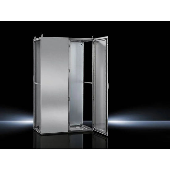 TS8 Armario de acero inoxidable AISI304 2000Hx1200Wx600Dmm 2Puertas IP55 NEMA12