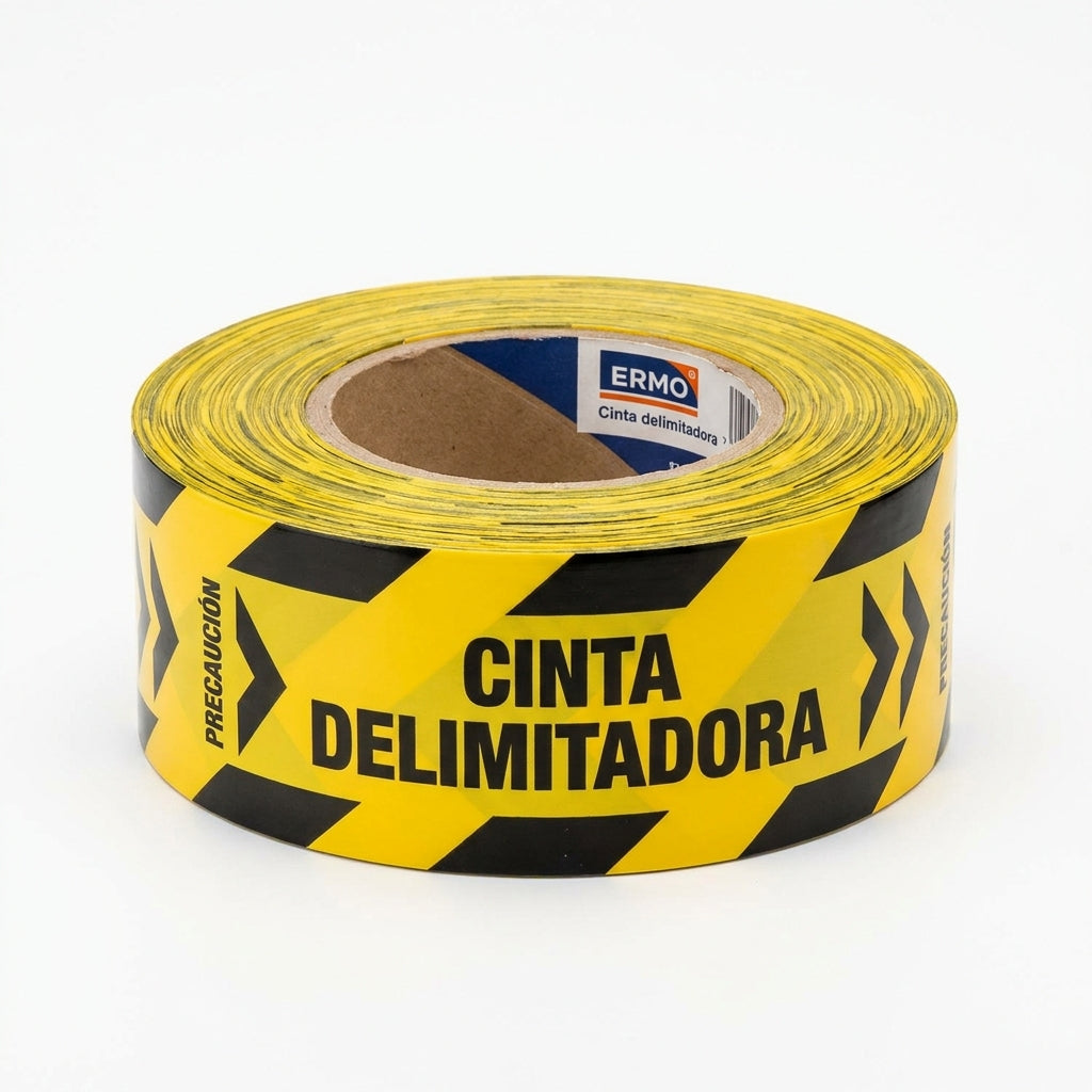 BIND 434088 CINTA P/DELIMITAR ROJA 2" X 33 MTS TUK