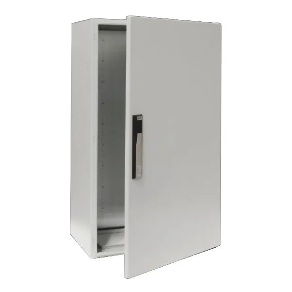 CM Armario compacto de chapa de acero 1000Hx600Wx400Dmm 1 Puerta IP55 RAL7035