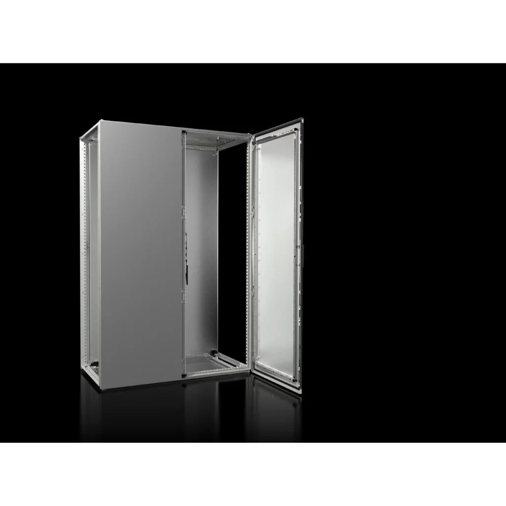 VX25 Armario de chapa de acero 1800Hx1200Wx600Dmm 2 Puertas IP55 NEMA 12 RAL7035
