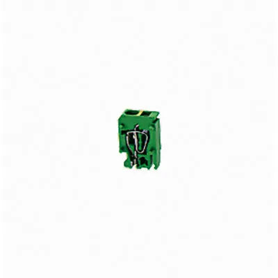 ZVL 1.5/PE GN/GE BED Inserto de distribución 1.5mm² 26-14AWG 17.5A 250VCA Verde/