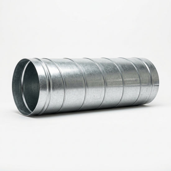 FESTO Ductos Redondos para Aire - RedoDucto 10"Ø MXDRE-004 x 91.5 cm de Longitud, Reforzado, Galvanizado, C.24, Unión Cople/Niple