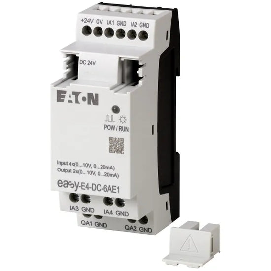 EASY-E4-DC-6AE1 I/O MODULO DE EXPANSIÓN 4AI 2AO 0-10VDC 0-20/4-20mA 24VCD