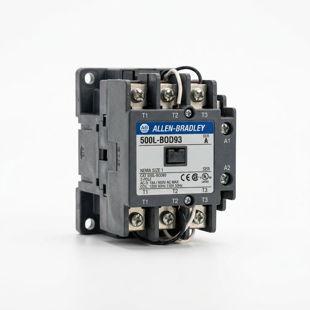 Allen Bradley 500l-bod93 contactor eléctrico controlado