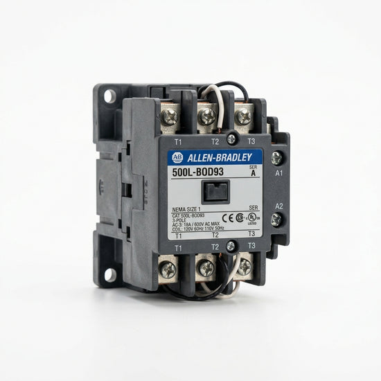 Allen Bradley 500l-bod93 contactor eléctrico controlado