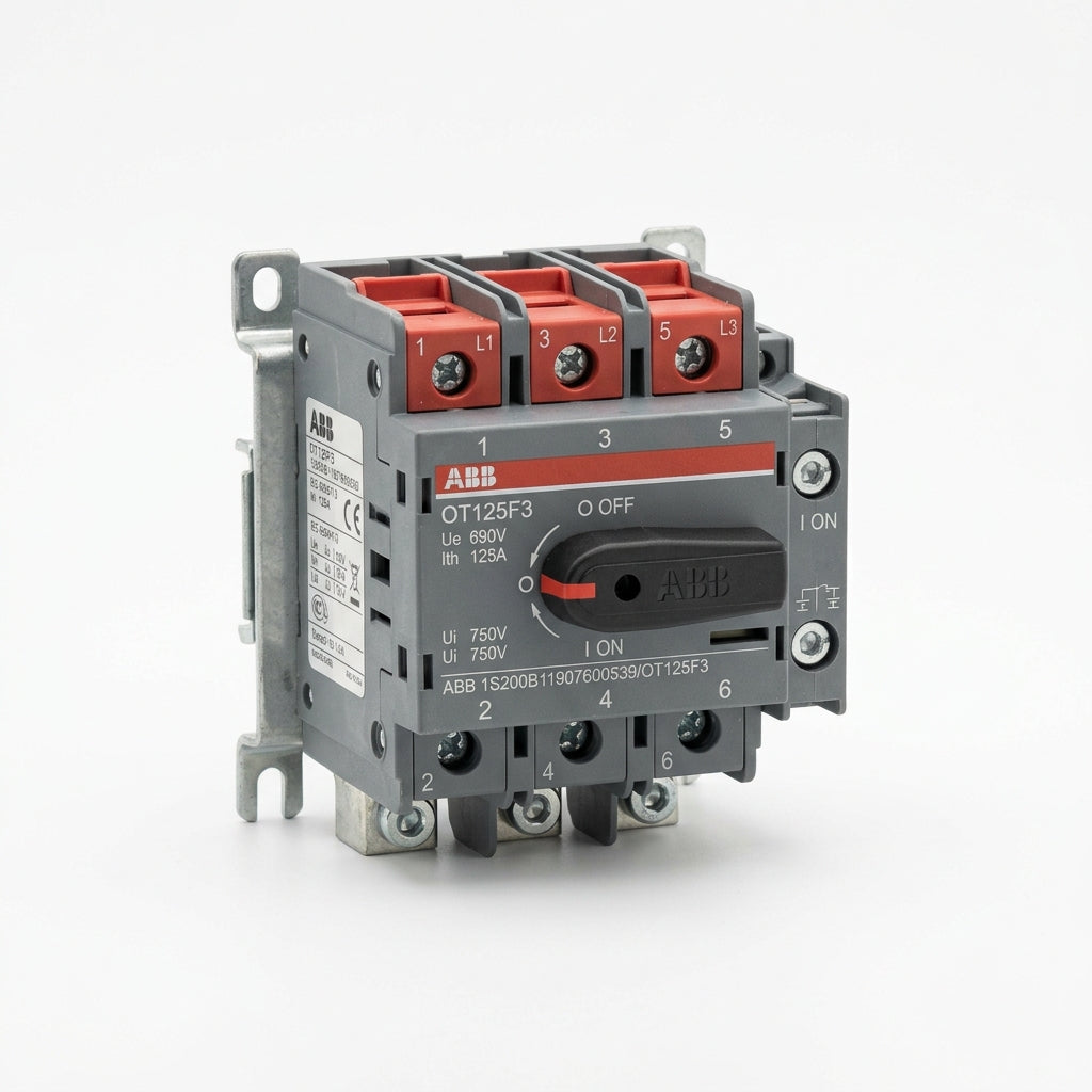 ABB	1S200B11907600539/OT125F3 Interruptor trifásico