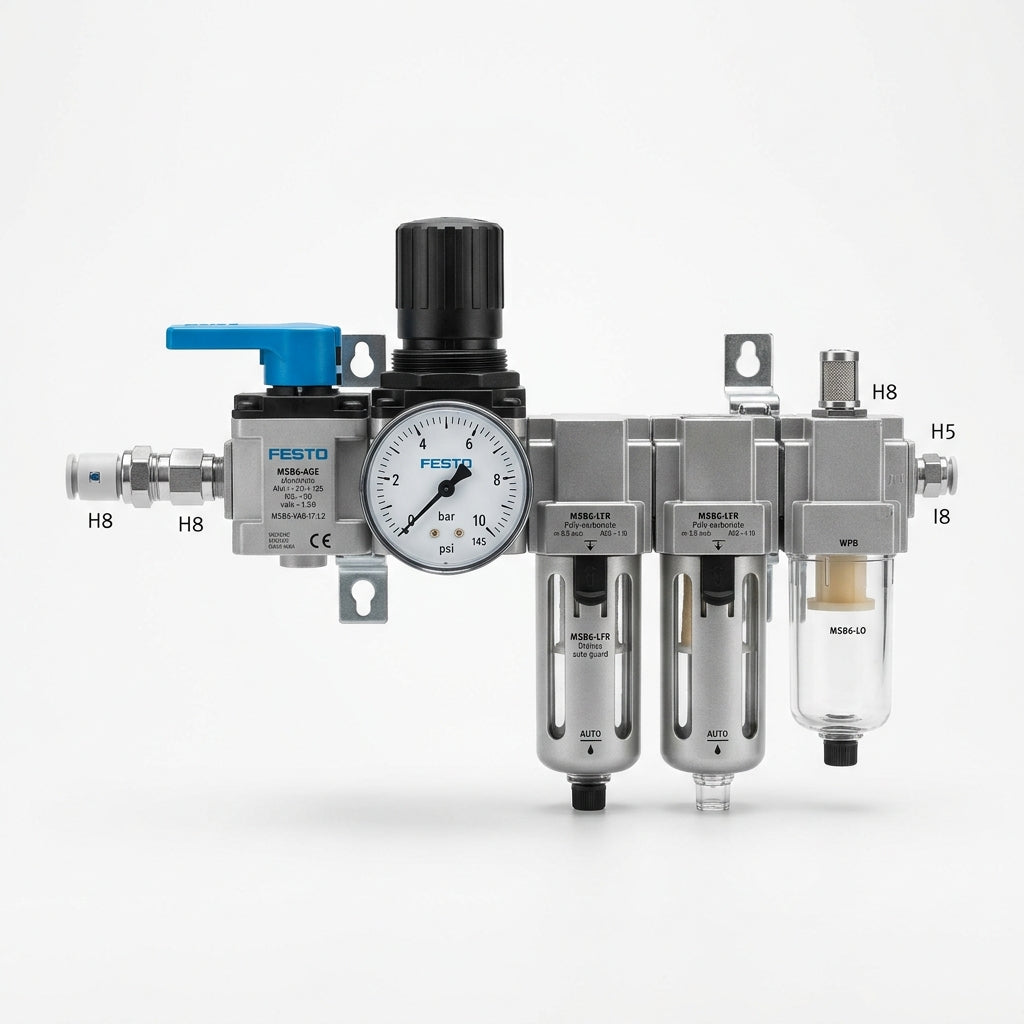 FESTO MSB6-AGE:H8:H5:I7:I8:L2-WPB