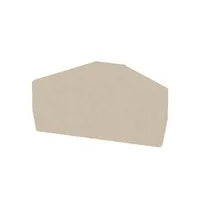 ZAP ZDU6-2 Tapa final beige para clema ZDU/ZSI/ZTR/ZPE 6-2