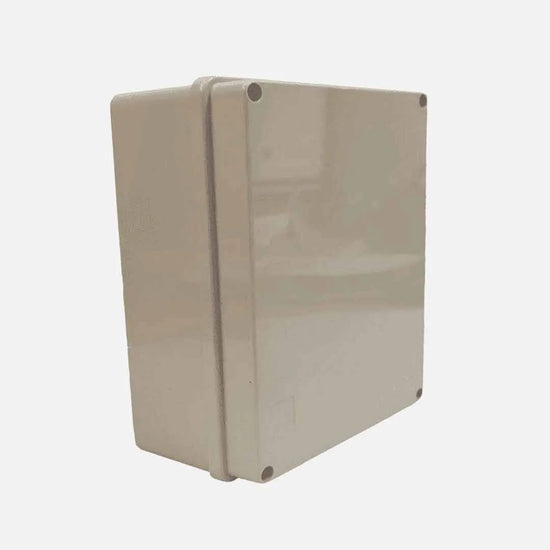 Caja plastica puerta opaca. 240X190X90mm RAL7035 IP66