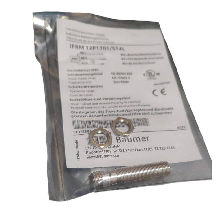 Baumer IFRM 12P1701/S14L sensor inductivo