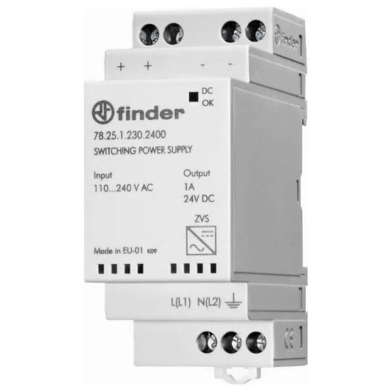 Fuente de alimentación monofásica 110-240V Output 25W 24VCD 0.75A