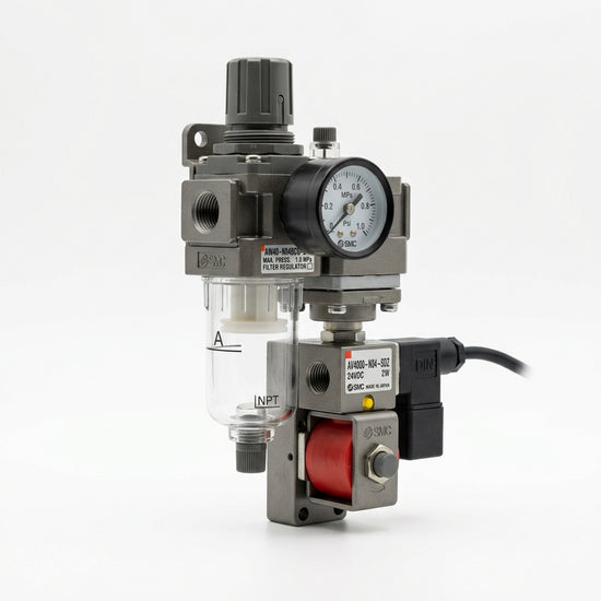 SMC AW40-N04BCG-Z-A+AV4000-N04-5DZ FILTRO REGULADOR/ VALVULAS