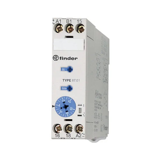 Temporizador multifunción 24-240VAC,24-48VDC 1NA1NC 8A 250V