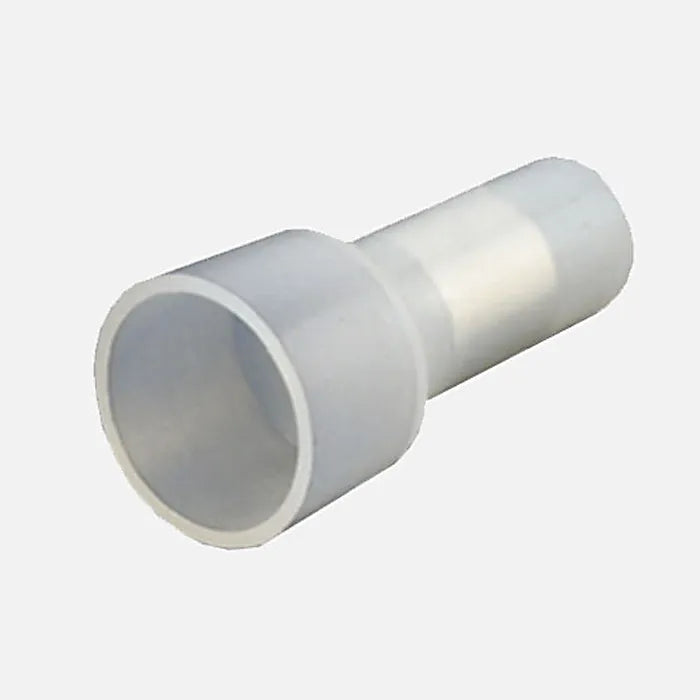 Capuchon para terminales desnudas de nylon transparente para 12-10 AWG 100 pzs