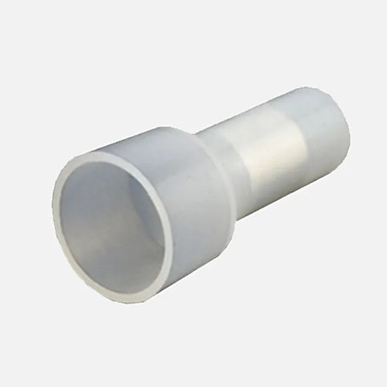 Capuchon para terminales desnudas de nylon transparente para 16-14 AWG 100pzs
