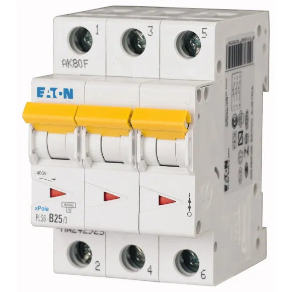 PLS6-C25/3-MW Xpole Interruptor termomagnético (ITM) 3P 25A 6kA Curva C