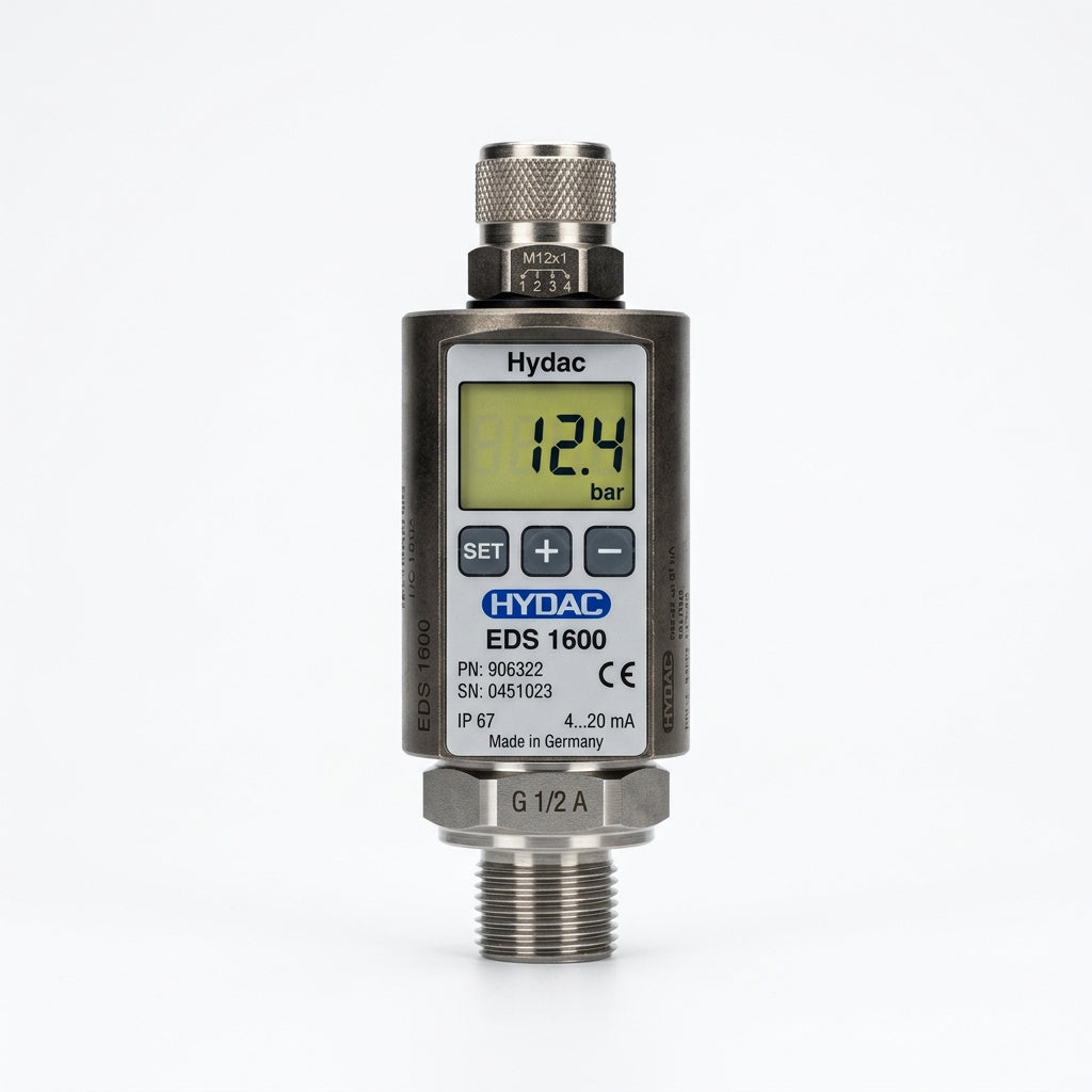 Hydac Electrinic Eds 1600 interruptor electrónico de presión