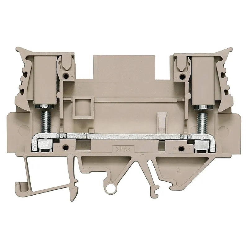 WTD 6/4 FF Clema de paso para medición 6mm² 20-8AWG 41A 630VCA Beige