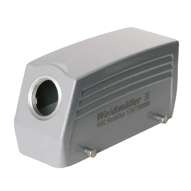 HDC 24B TSBU 1M25G Capota con salida lateral 24P 2Ganchos Grupo 8 1xM25 IP65