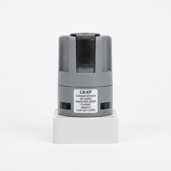 LS-XP Cabezal embolo de rodillo diseño EN 50047 FormaC plástico usar con LS(M)