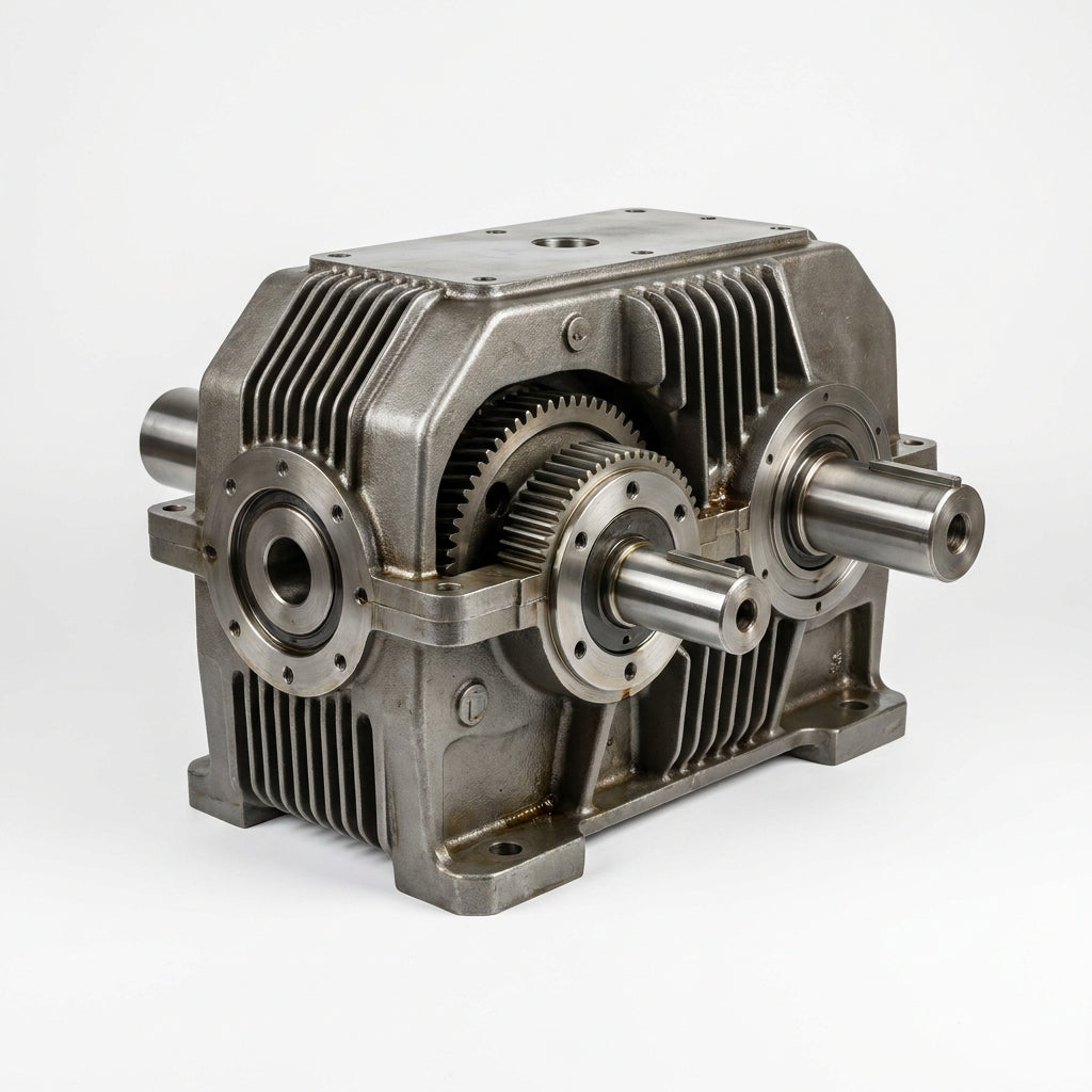 BIND TSUBAKI EMERSON CO MITER Gear Box ED8M-1-LR-O-Y Ratio 1:1 Transmission NIB