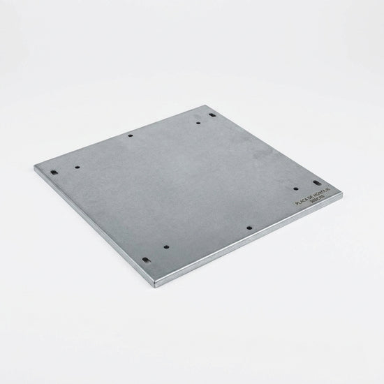 Placa de montaje de chapa de acero galvanizada Para 300Hx300Wmm 1 pieza