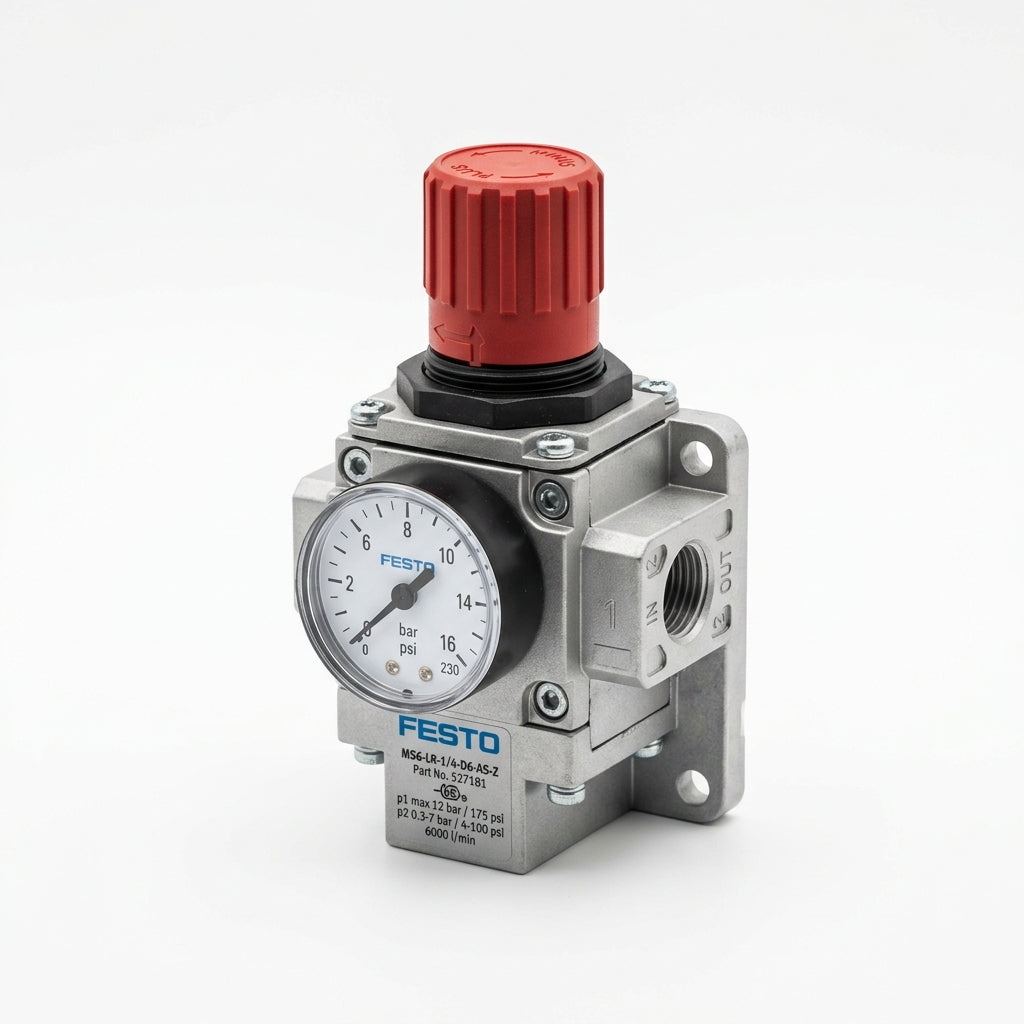 FESTO MS6-LR-1/4-D6-AS-Z