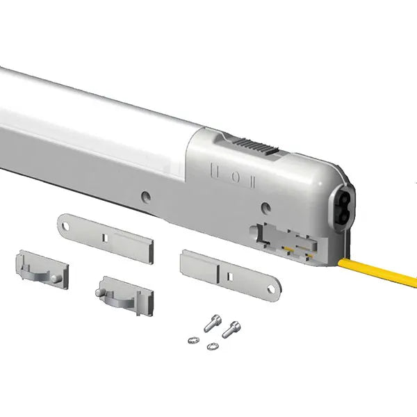 SZ Luminaria fluorescente compacta 8W 455Lmm 100-240VCA Con cable 3m gris