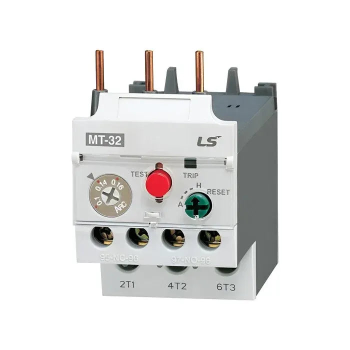 Relevador bimetálico de sobrecarga LS rango 0-25A IP20
