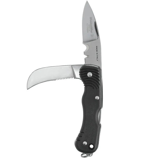 SLICER 2K Cuchillo de electricista con hoja curva dentada