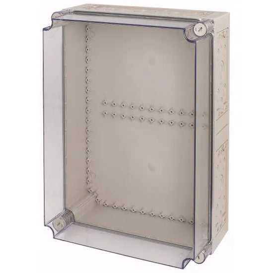 CI45E-200 Caja con tapa transparente y perforaciones 500Hx375Wx225D IP65
