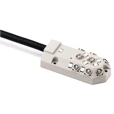 SAI-8-F 4P M8 PUR 10M Distribuidor pasivo con 8 sockets M8 4P 10mt IP68