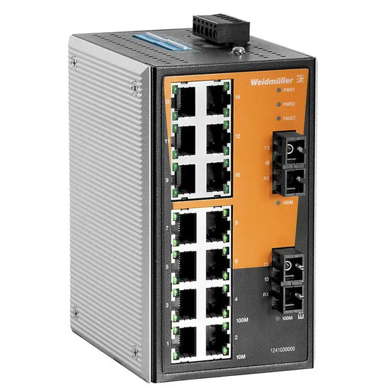 IE-SW-VL16-14TX-2SC FastEthernet Switch no gest 14xRJ45 2xSC-Duplex -10~60°C