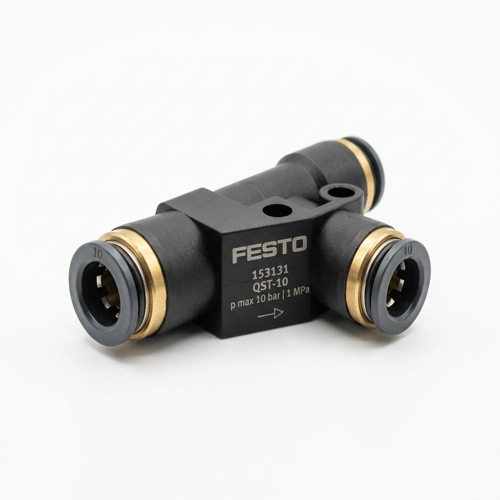 Festo 153131 QST-10 Conector en T a presión