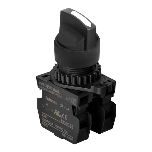 SELECT C/RETORNO 3POS 22MM 2NA BLANCO
