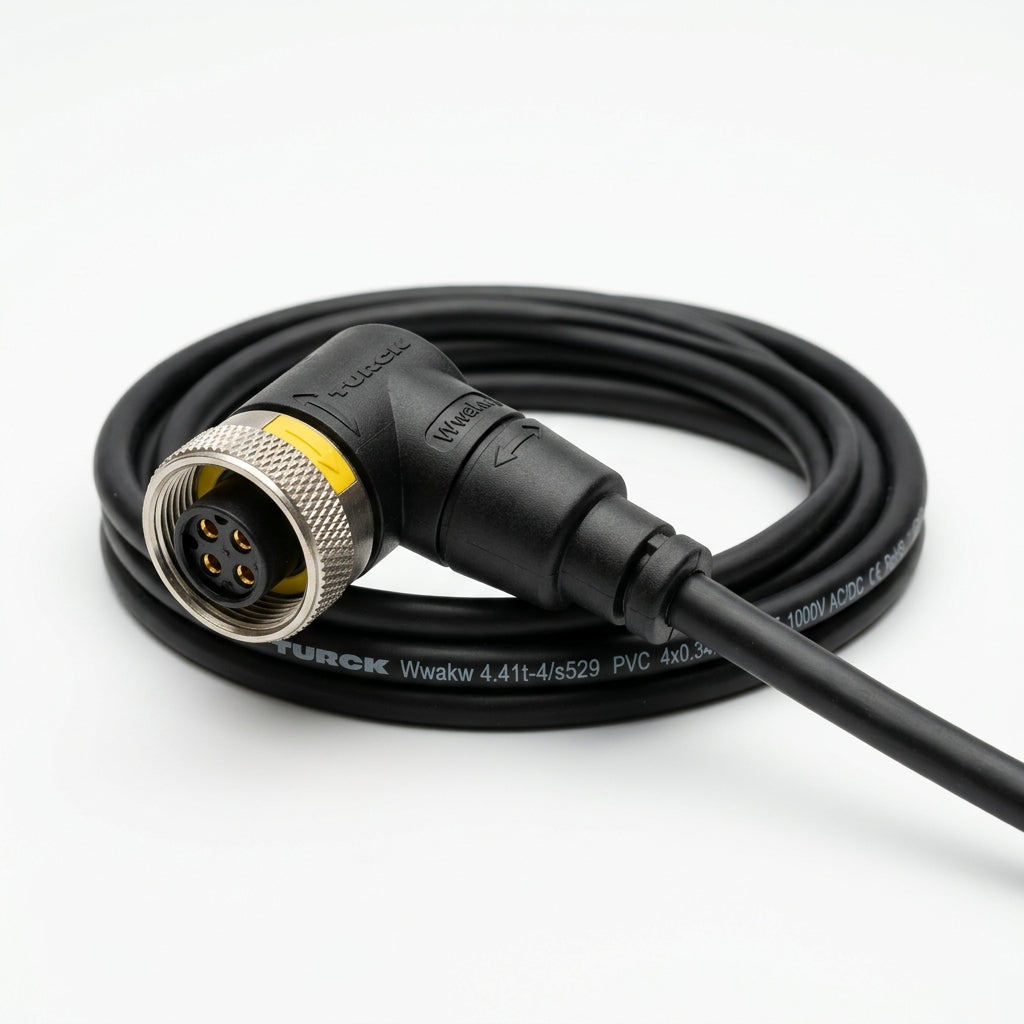 Turck Wwakw 4.41t-4/s529 cable de conexión industrial