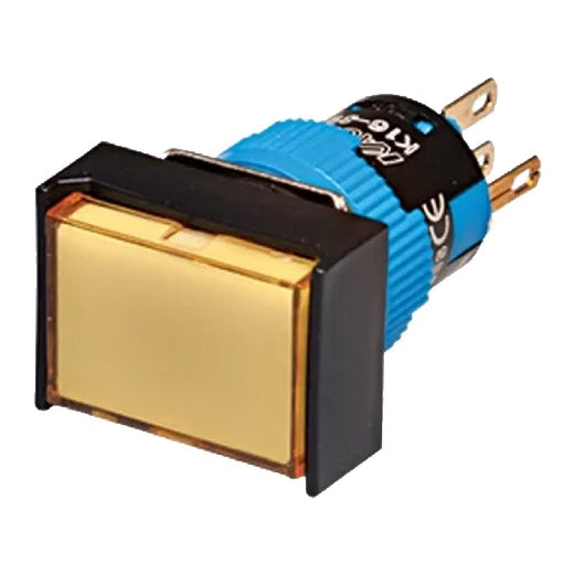 P MOM IL RECT AMAR 24VDC DE 16MM DPDT 3A