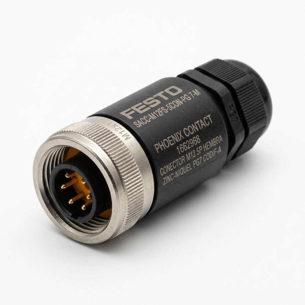FESTO SACC-M12FS-5CON-PG 7-M