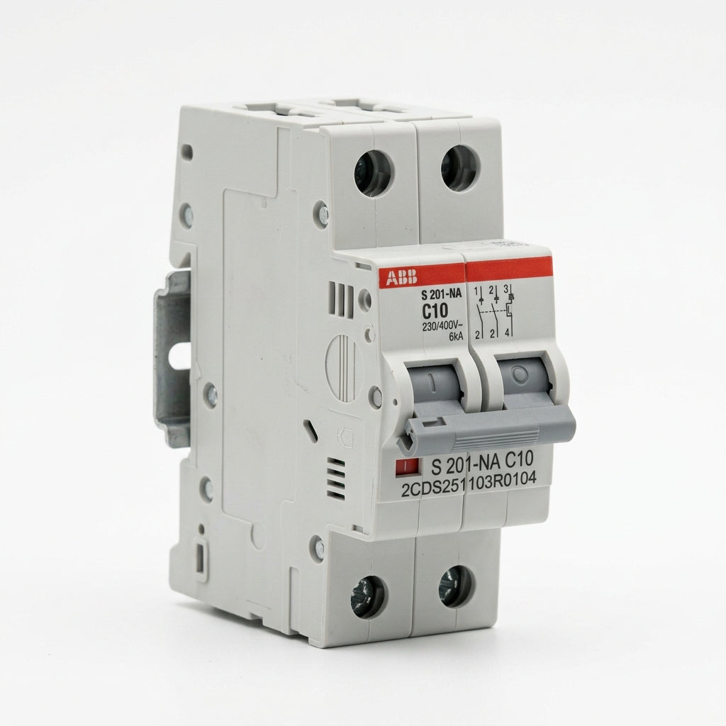 ABB S 201-NA C10 2CDS251103R0104 Interruptor termomagnético