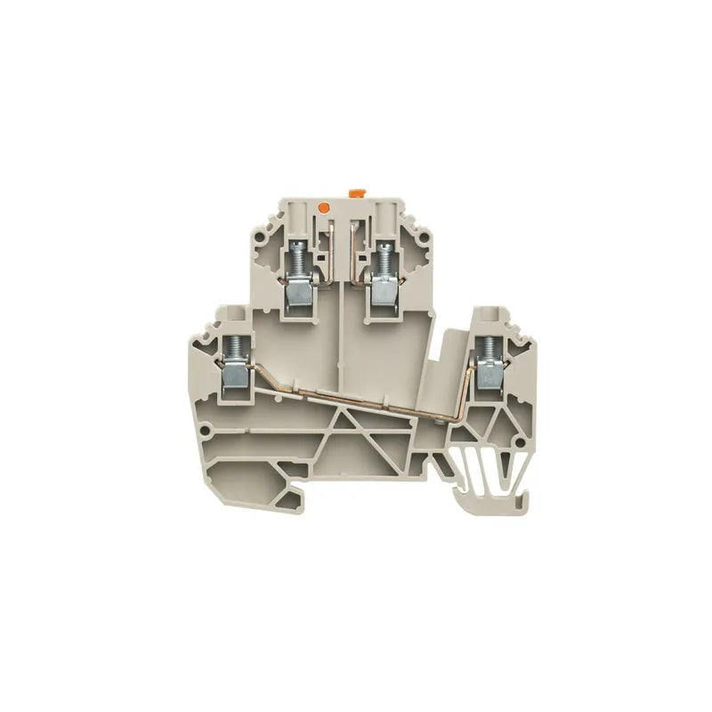 WDK 2.5/TR-DU Clema 2-Pisos seccionable 2.5mm² 30-12AWG 24A 500VCA Beige