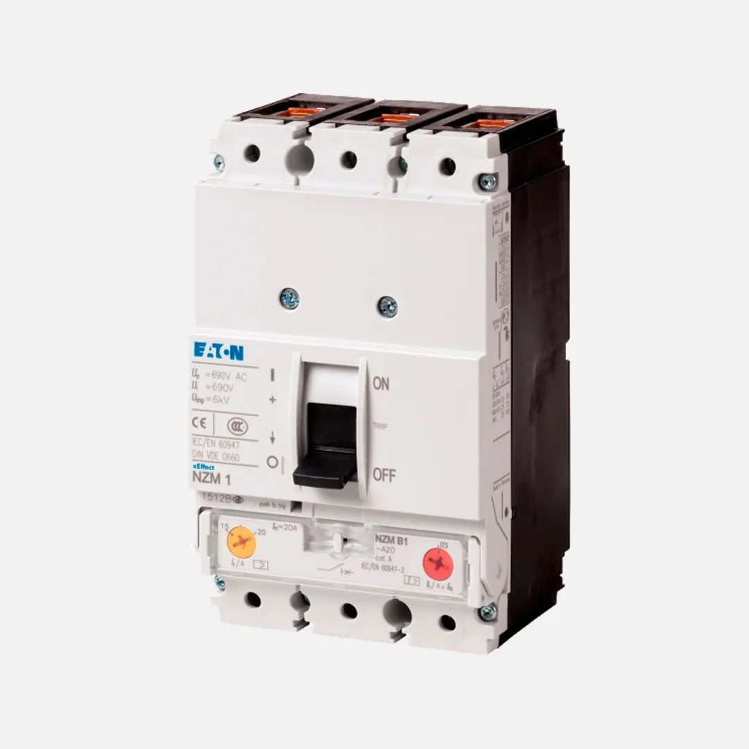 N1-100 Interruptor seccionador trifásico 3 posiciónes I-+-0 100A 690V IP20