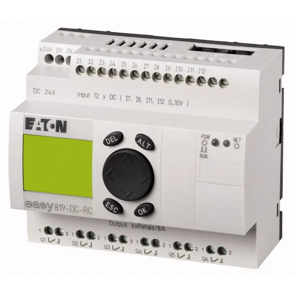 EASY819-DC-RC RELE 12E 6S 24 VDC C/RELO