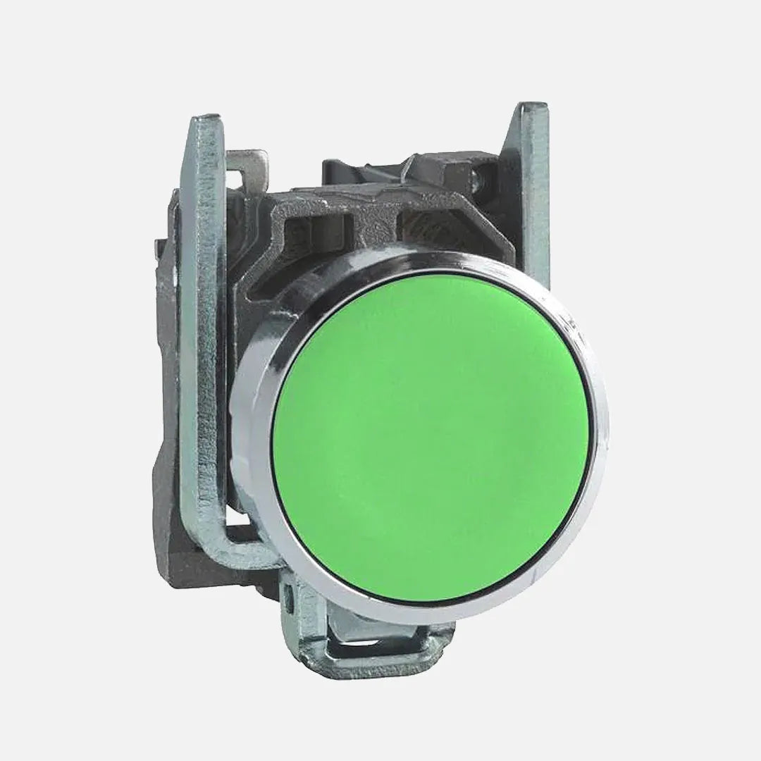 BOTON PULSADOR VERDE CON NA SC1 – TES