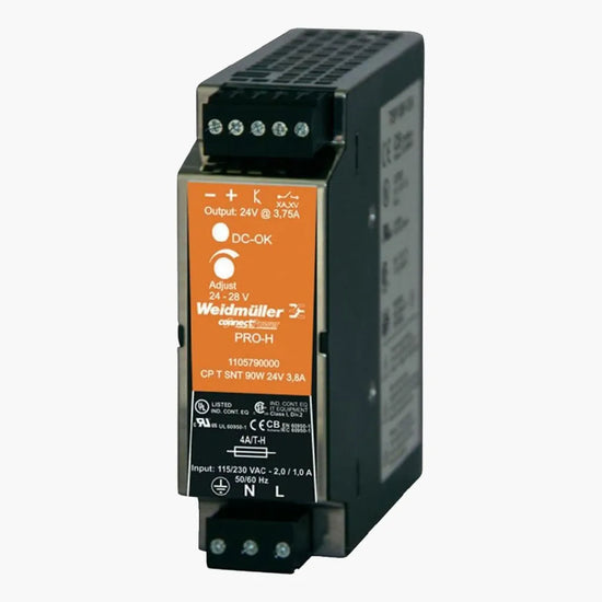 PRO-H  Fuente de alimentación monofásica 100-240VCA Output 90W 24VCD 3.8A