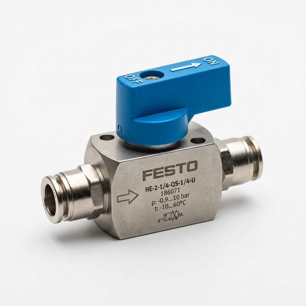 FESTO HE-2-1/4-QS-1/4-U