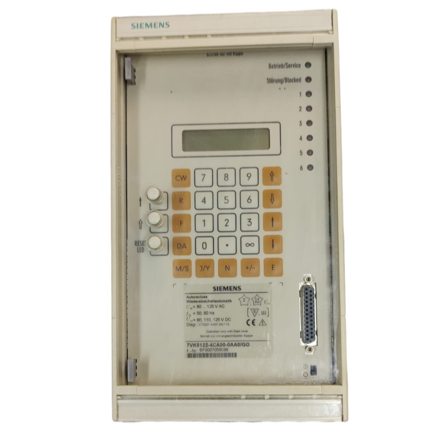 Siemens 7vk5122-4ca00-0aa0/gg